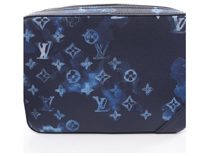 Borsa Trio Messenger Louis Vuitton Blu Blu navy - vista 6