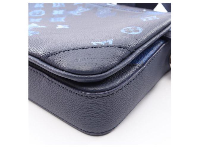 Borsa Trio Messenger Louis Vuitton Blu Blu navy - vista 7