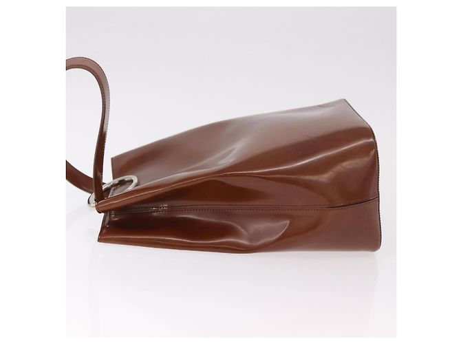 Cartier Panthère pelle lucida Medium Marrone - vista 4
