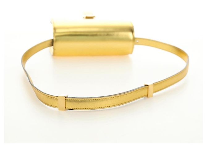 Céline Celine Flap Shoulder de cuero - vista 7