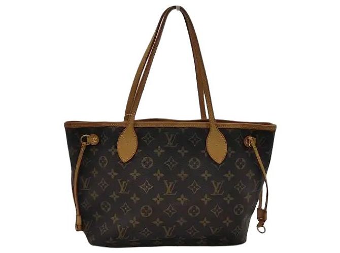 Tote Louis Vuitton Neverfull Monogram Canvas MM Marrone - vista 2