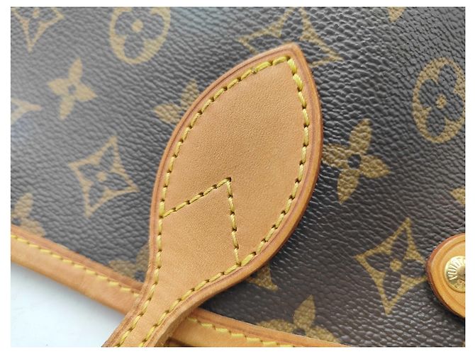 Tote Louis Vuitton Neverfull Monogram Canvas MM Marrone - vista 5