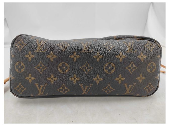 Tote Louis Vuitton Neverfull Monogram Canvas MM Marrone - vista 7