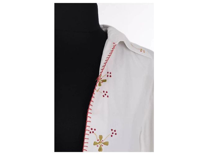 Hermès Túnica blanca Blanco - vista 2