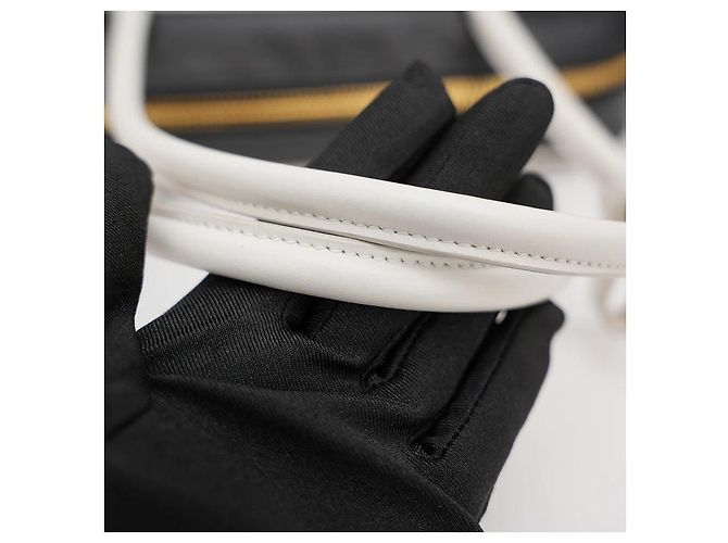 Borsa a mano Miu Miu Soft Calf Beau Nero - vista 14