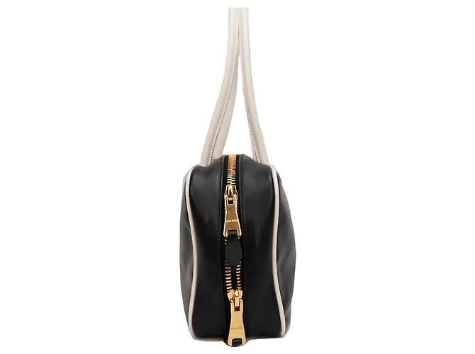 Borsa a mano Miu Miu Soft Calf Beau Nero - vista 5