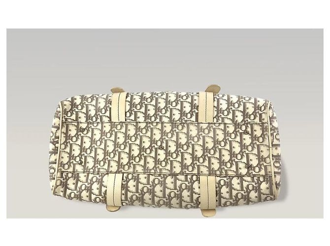 Borsa Diorissimo di Dior con ricamo Beige - vista 4