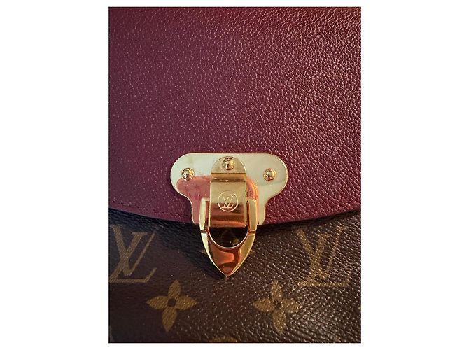 Borsa Louis Vuitton Saint Placide Bordò - vista 3
