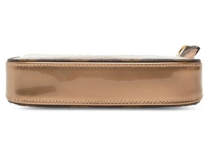 Louis Vuitton Monogram Vernis Mini Pochette D'oro - vista 3