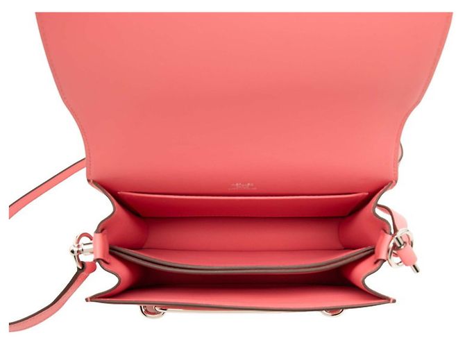 Hermès Borsa a tracolla Hermes Roulis Louli Rosa - vista 4
