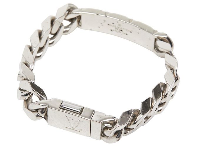 Bracciale Charm Monogram Louis Vuitton Argento - vista 2