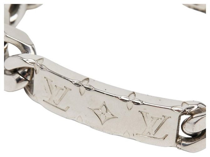 Bracciale Charm Monogram Louis Vuitton Argento - vista 3