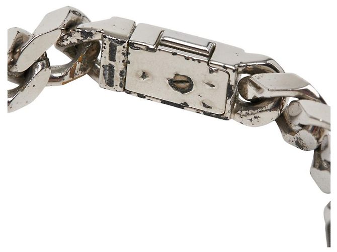 Bracciale Charm Monogram Louis Vuitton Argento - vista 4
