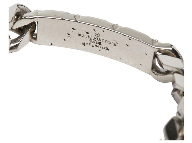 Bracciale Charm Monogram Louis Vuitton Argento - vista 5