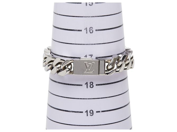 Bracciale Charm Monogram Louis Vuitton Argento - vista 7