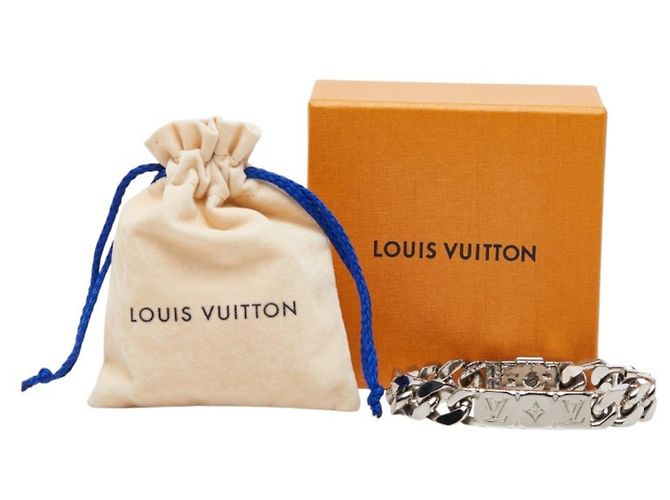 Bracciale Charm Monogram Louis Vuitton Argento - vista 8