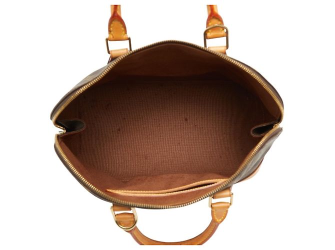 Borsa Louis Vuitton Monogram Alma PM Marrone - vista 10