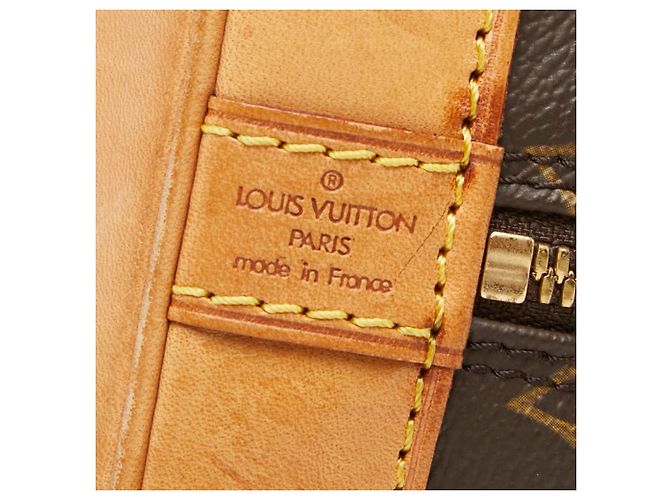 Borsa Louis Vuitton Monogram Alma PM Marrone - vista 12