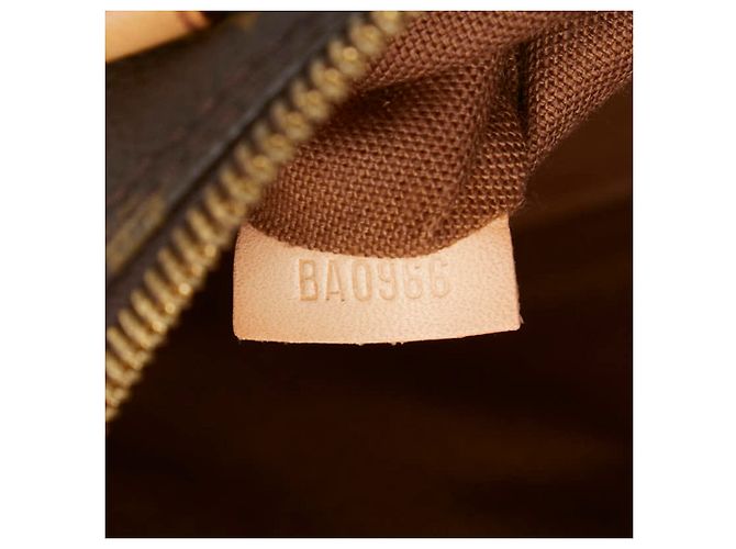 Borsa Louis Vuitton Monogram Alma PM Marrone - vista 13
