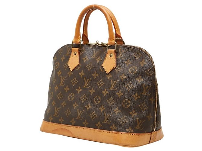 Borsa Louis Vuitton Monogram Alma PM Marrone - vista 2