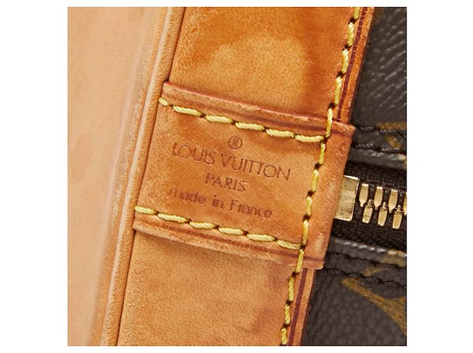 Borsa Louis Vuitton Monogram Alma PM Marrone - vista 11
