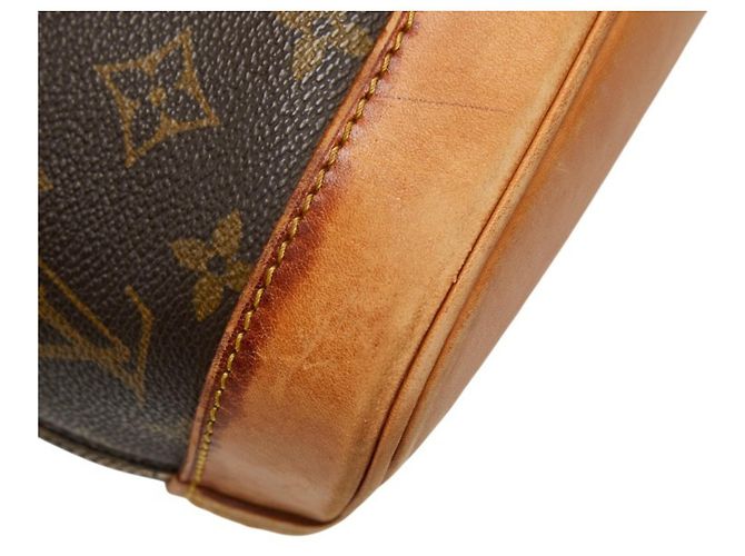 Borsa Louis Vuitton Monogram Alma PM Marrone - vista 5