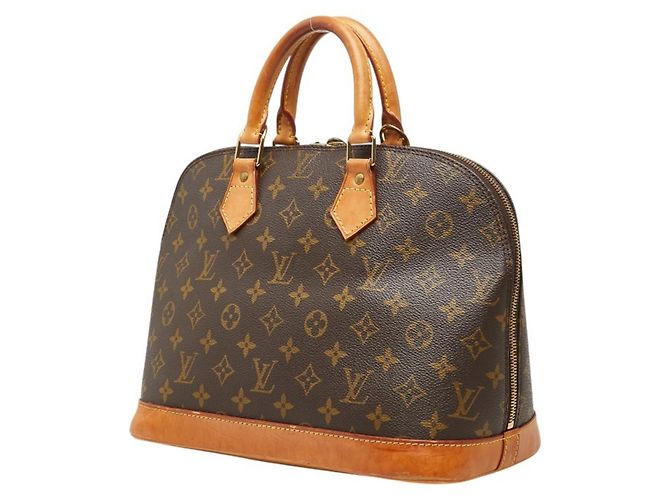 Bolso Louis Vuitton Monogram Alma PM Castaño - vista 2