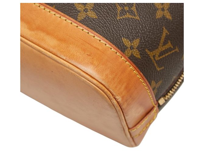 Bolso Louis Vuitton Monogram Alma PM Castaño - vista 4