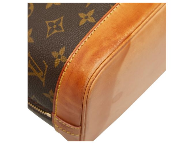 Bolso Louis Vuitton Monogram Alma PM Castaño - vista 5
