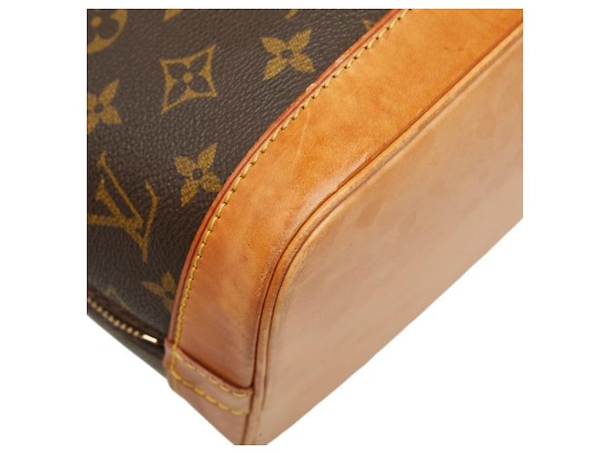 Bolso Louis Vuitton Monogram Alma PM Castaño - vista 7