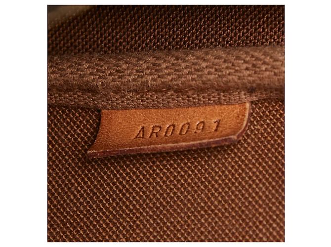 Borsa Louis Vuitton Monogram Pochette Accessoires Marrone - vista 11
