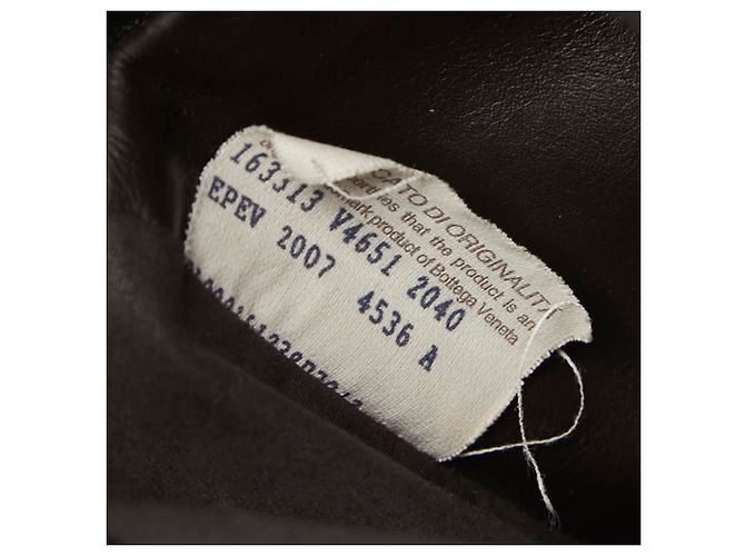 Borsa a tracolla in pelle marrone Intrecciato Bottega Veneta - vista 11