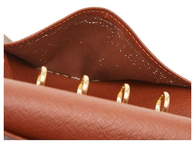 Funda de agenda Louis Vuitton Monogram Agenda PM Castaño - vista 6