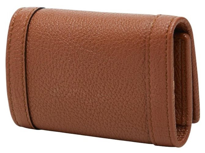 Estuche de 6 llaves Gucci Bamboo GG Marmont Castaño - vista 2