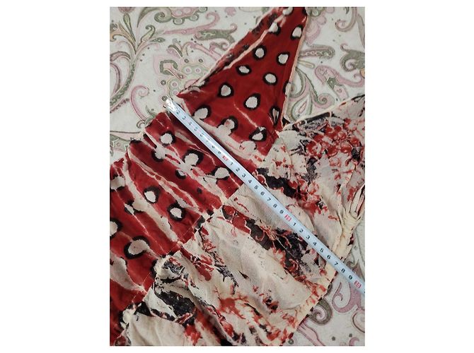 Jean Paul Gaultier Soleil top sin mangas Negro Blanco Roja - vista 2