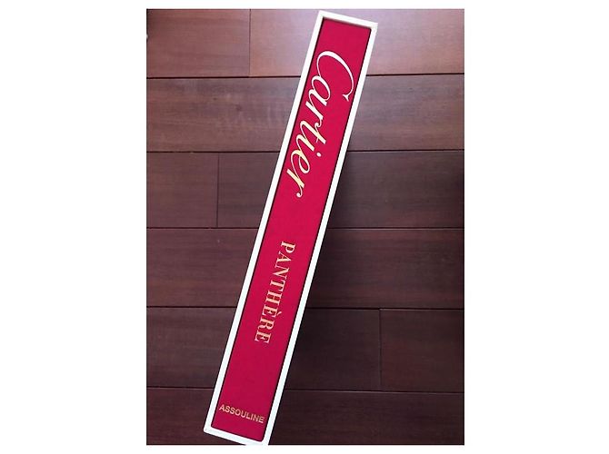 Libro d'Arte Cartier Panthère Assouline Nero Bianco Rosso - vista 14