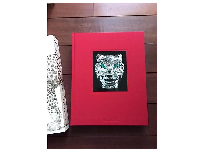 Libro d'Arte Cartier Panthère Assouline Nero Bianco Rosso - vista 2