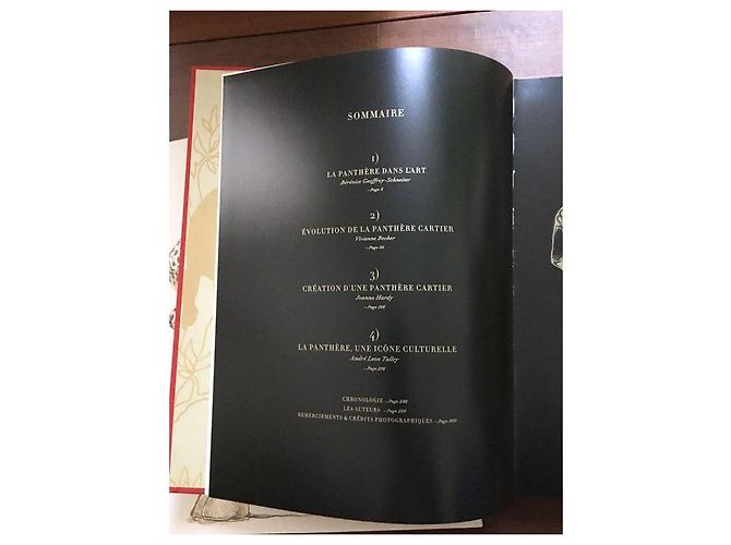 Libro d'Arte Cartier Panthère Assouline Nero Bianco Rosso - vista 3