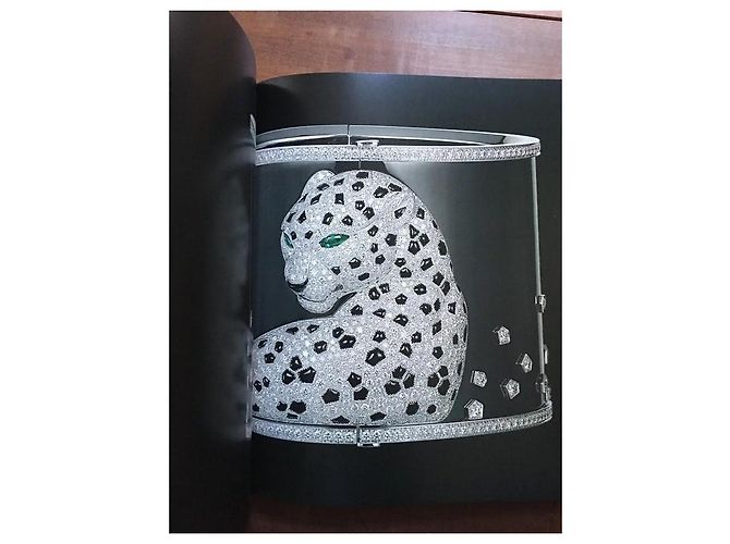 Libro d'Arte Cartier Panthère Assouline Nero Bianco Rosso - vista 6