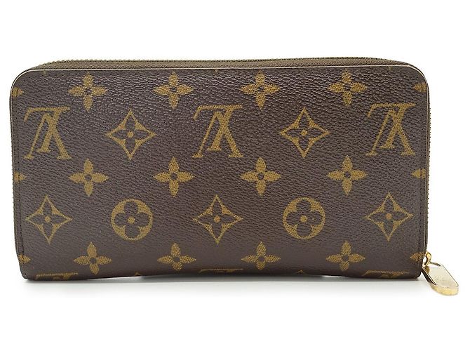Louis Vuitton Zippy Continental Long Wallet aus Monogram Canvas Braun - Ansicht 2