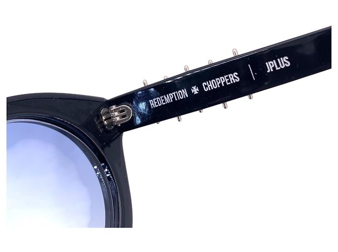 Autre Marque Gafas de sol Redemption Choppers Black Spikes JPRC 5044 Azul - vista 6