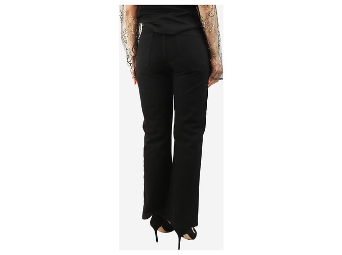 Nili Lotan Vaqueros de pierna recta Black Joan - talla UK 10 Negro - vista 3