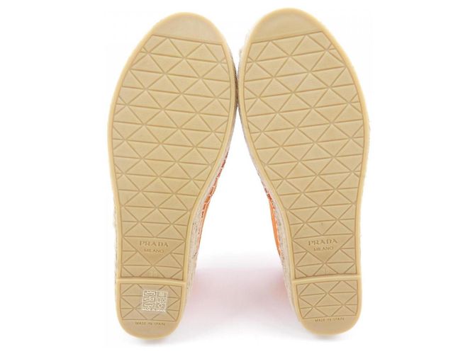 Scarpe Prada 3LKE Arancione - vista 4