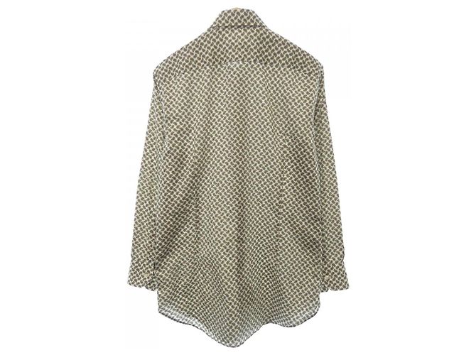 Camicia in cotone Etro Verde - vista 2