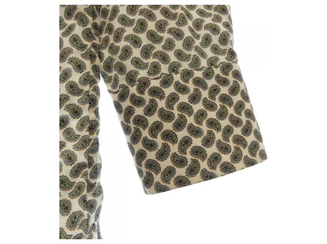 Camicia in cotone Etro Verde - vista 6