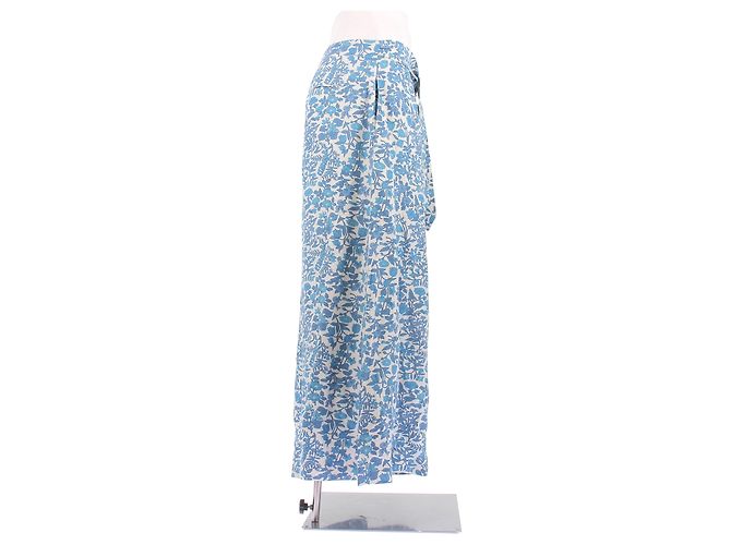 Polo Ralph Lauren Blaue Hose mit Blumenmuster - Ansicht 5