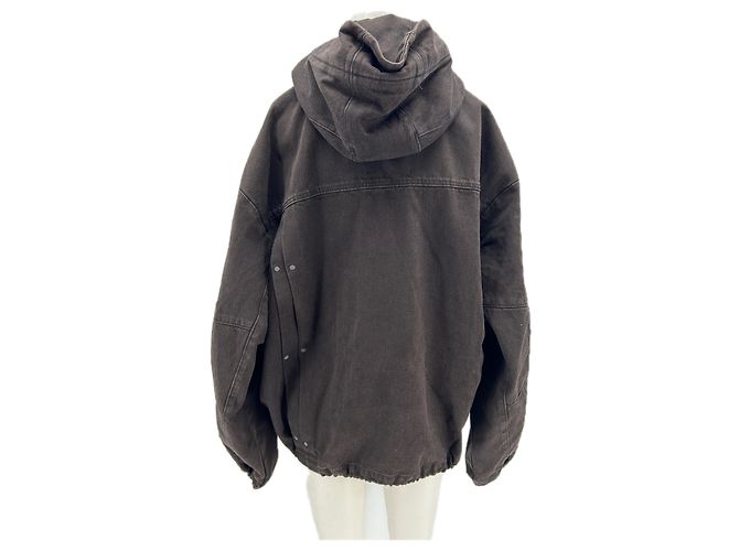 Autre Marque Braune Jeansjacke - Ansicht 2