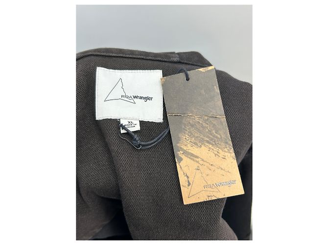 Autre Marque Braune Jeansjacke - Ansicht 5