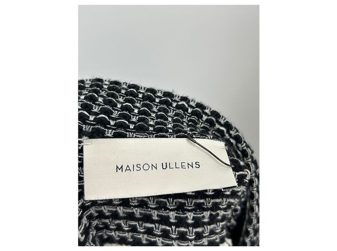 Maison Ullens Cardigan mit bestickten Mustern Schwarz - Ansicht 5