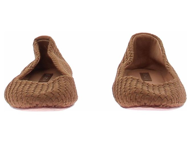 Autre Marque Kleine braune gesteppte Schuhe - Ansicht 3